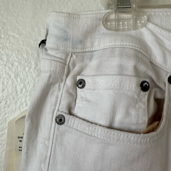 RAG & BONE Dre Capri White Size 30 BNWT - Picture 11 of 11